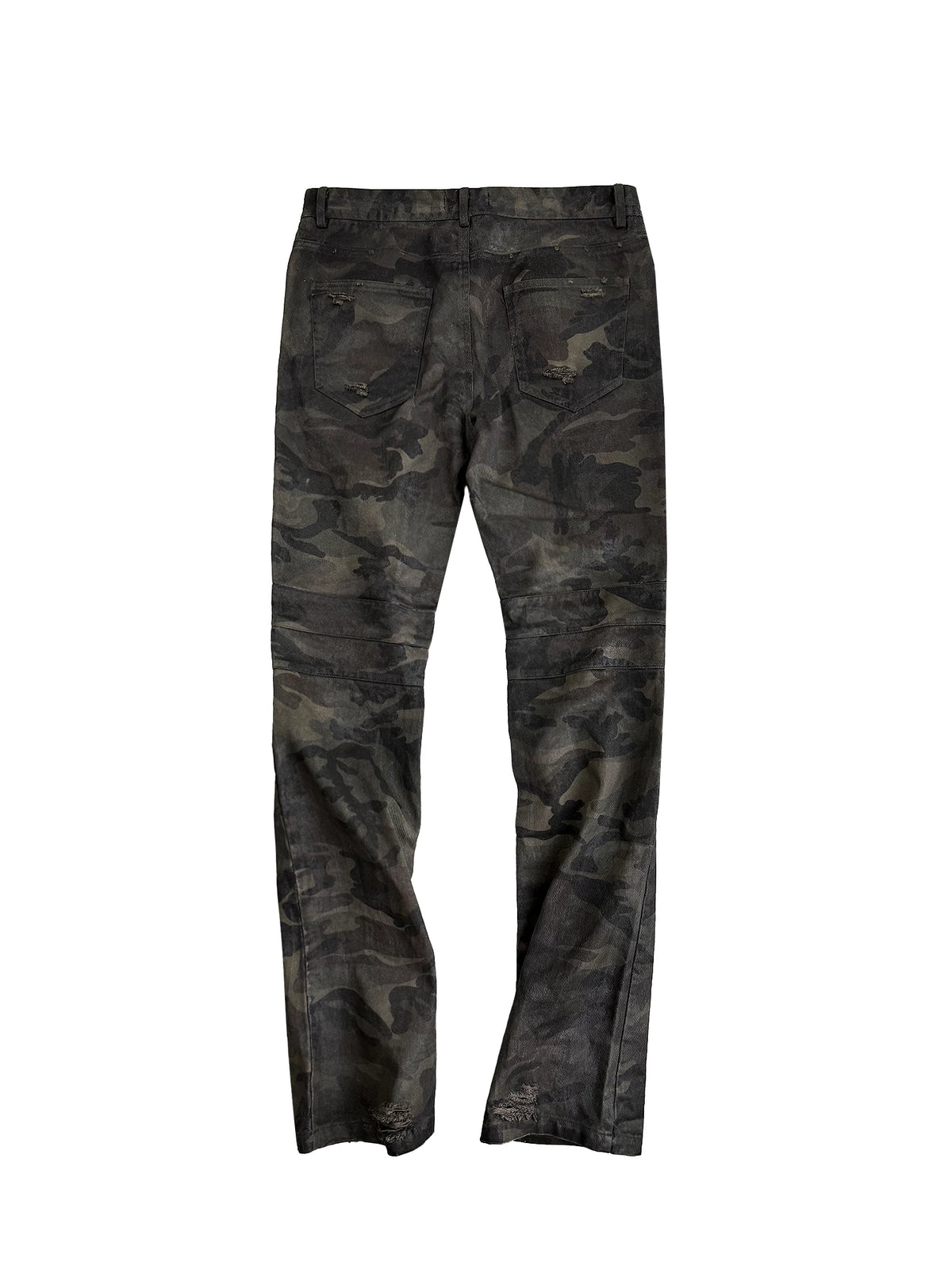 CAMO WASH CASUAL PANTS