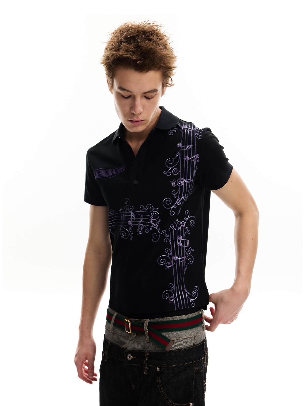WISTERIA VINE PRINT TEE