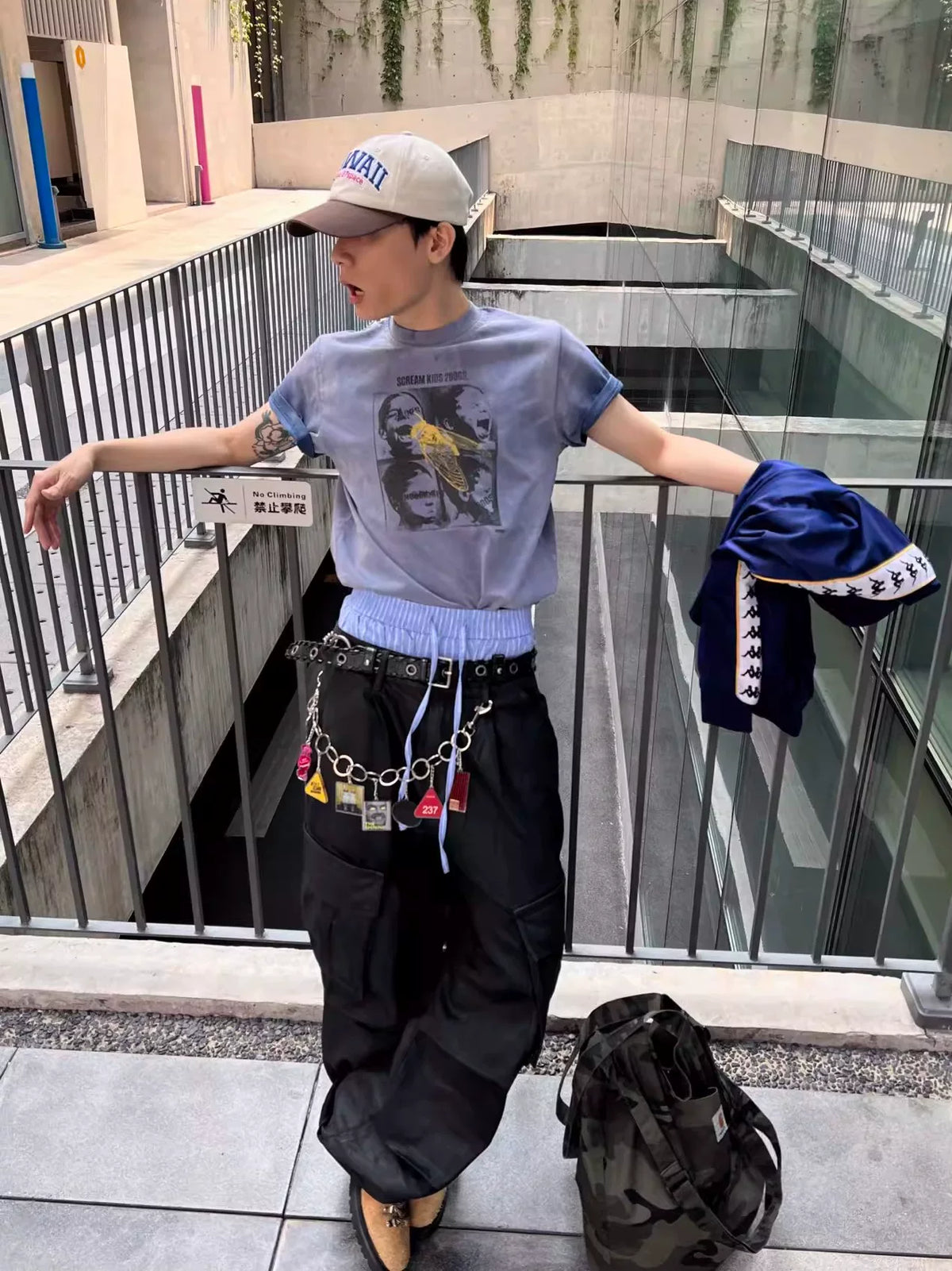 SCREAM KIDS WASHED TEE