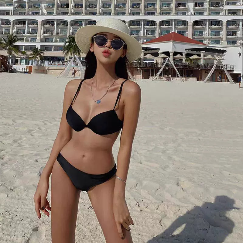 PUSH-UP TRIANGLE BIKINI SET
