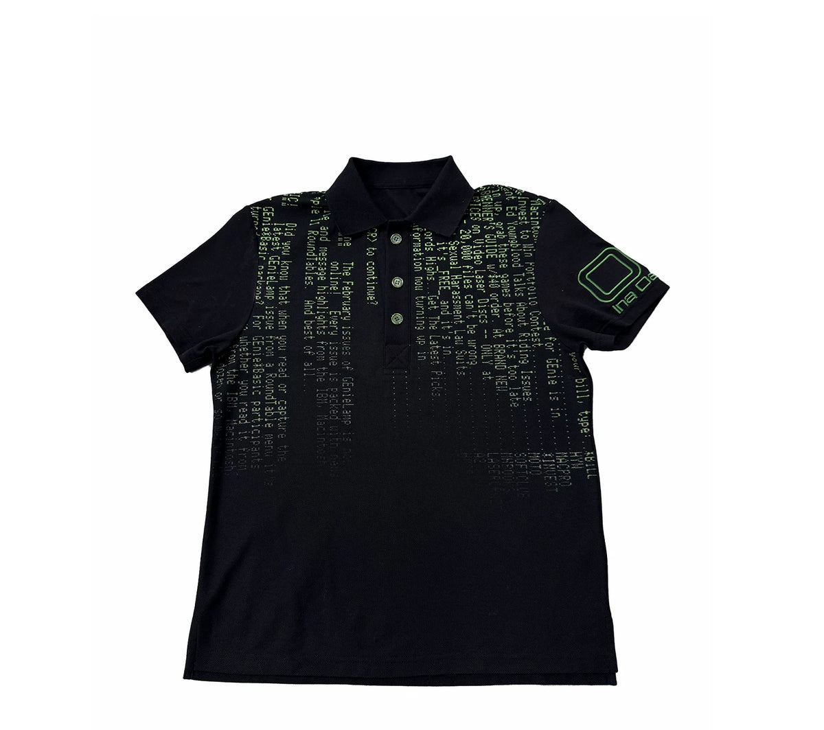 GRADIENT PRINT POLO SHIRT