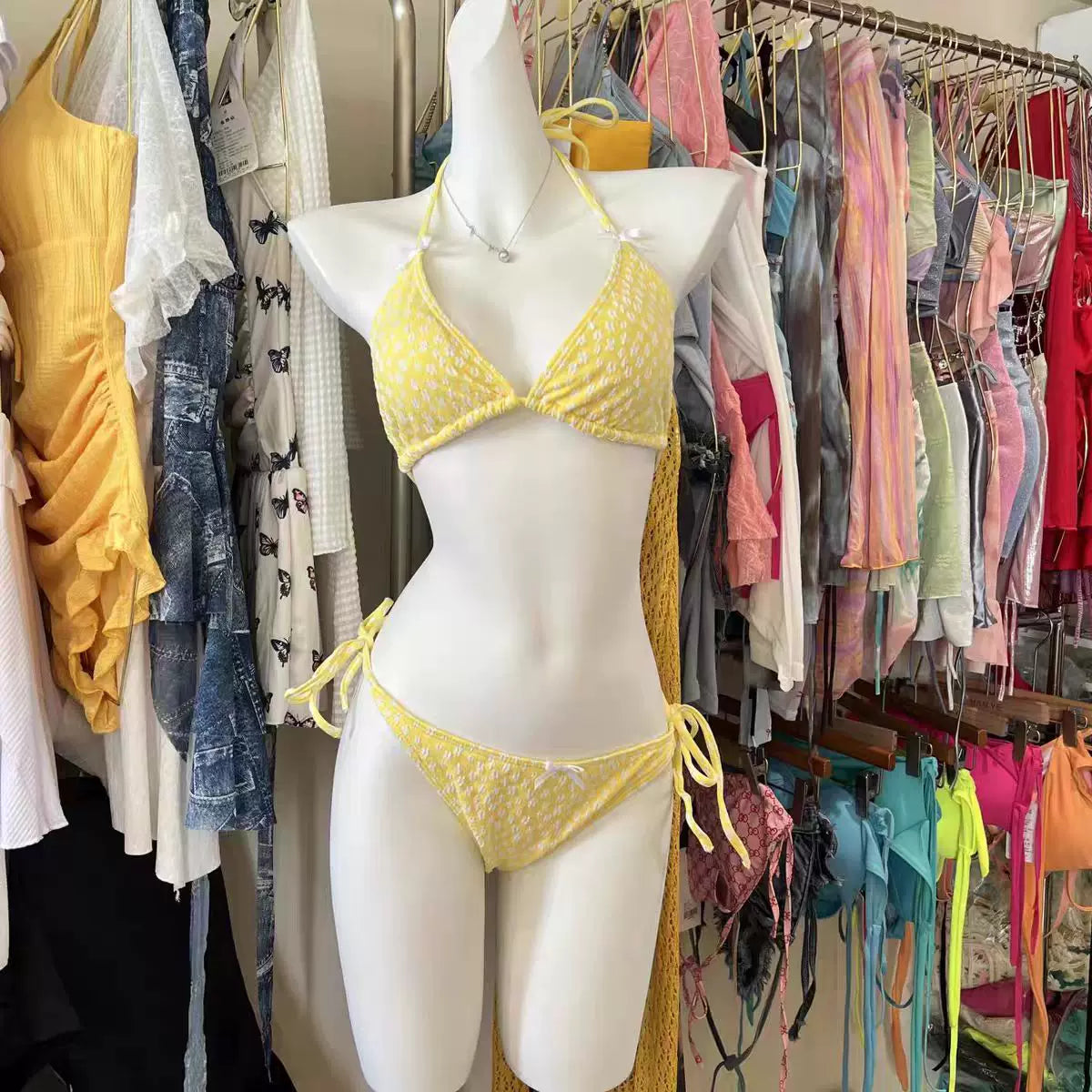THAI-STYLE BIKINI SHORTS SET