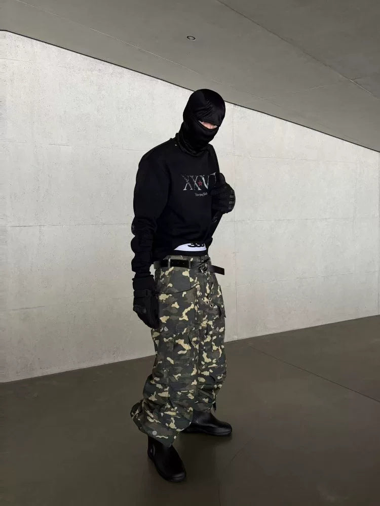 WASHED DARK BASIC LONG SLEEVE TEE