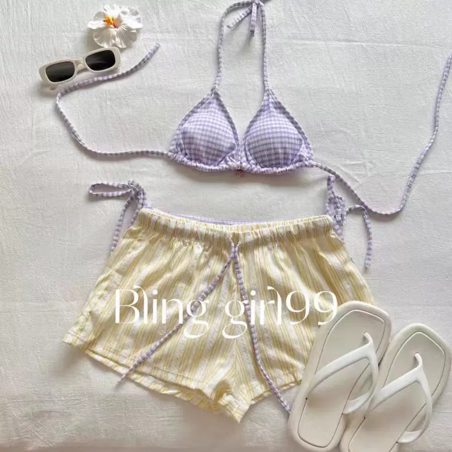 ETHEREAL 3-PIECE BIKINI SET