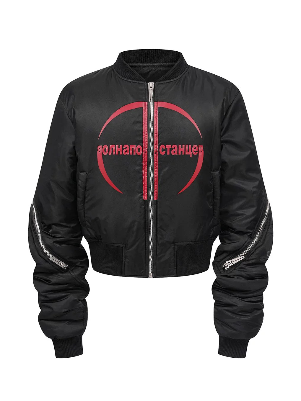 PSYCHEDELIC GIANT SLEEVE BOMBER JACKET