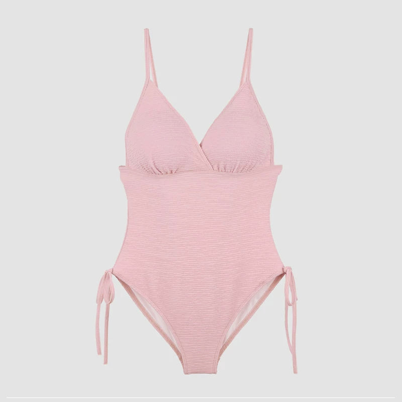 DOPAMINE V-NECK SWIMSUIT