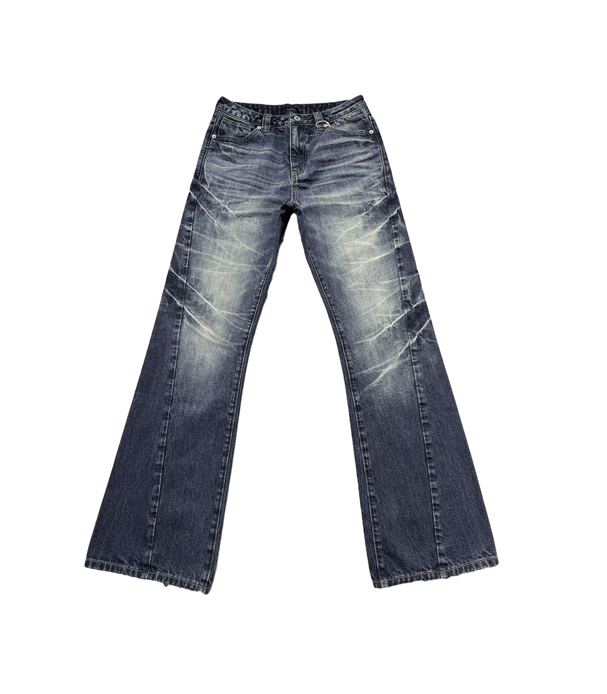 ICE BLUE CRACKLE JEANS