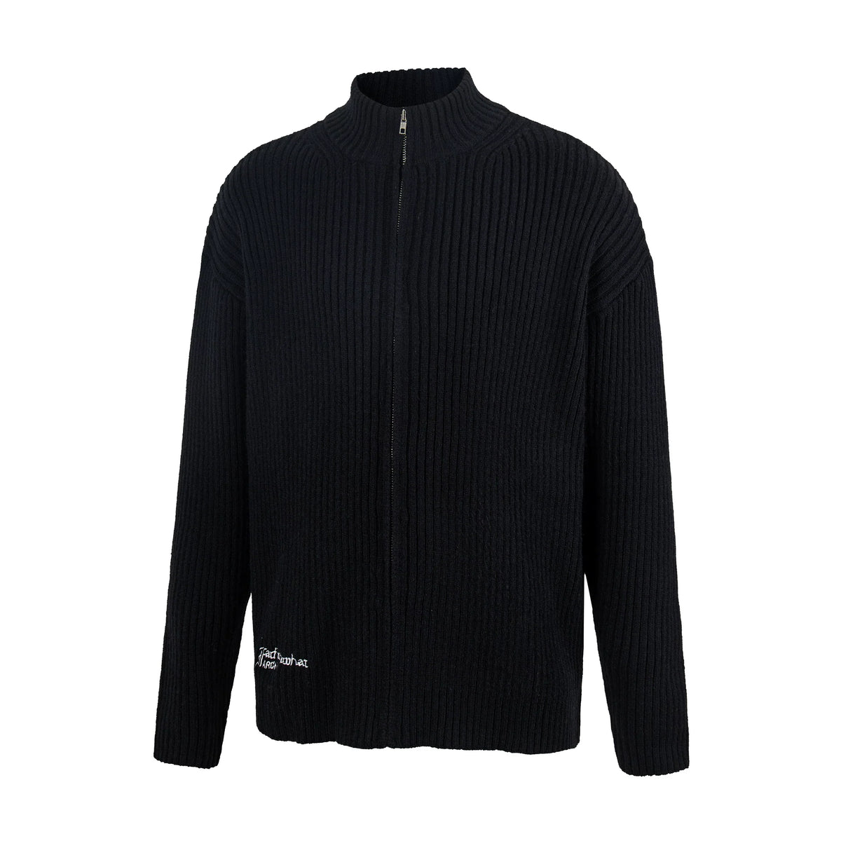 SIMPLE BUTTON-UP SWEATER