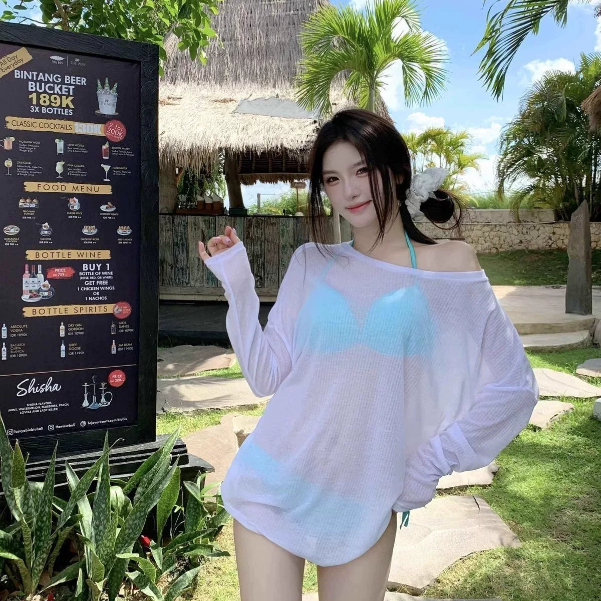 KOREAN-STYLE PUSH-UP BIKINI SET