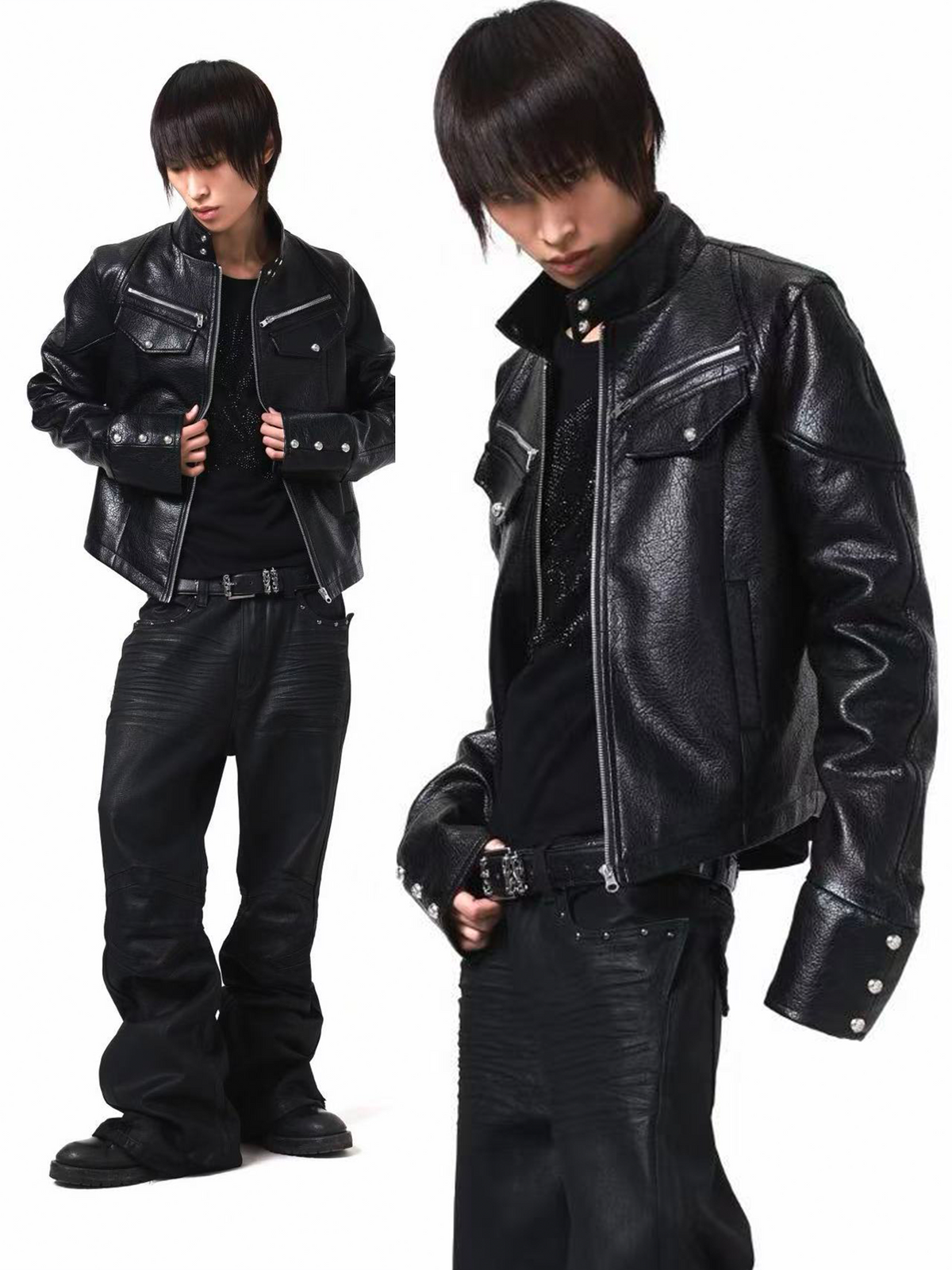 SHORT ZIPPER JACKET WITH POCKETS