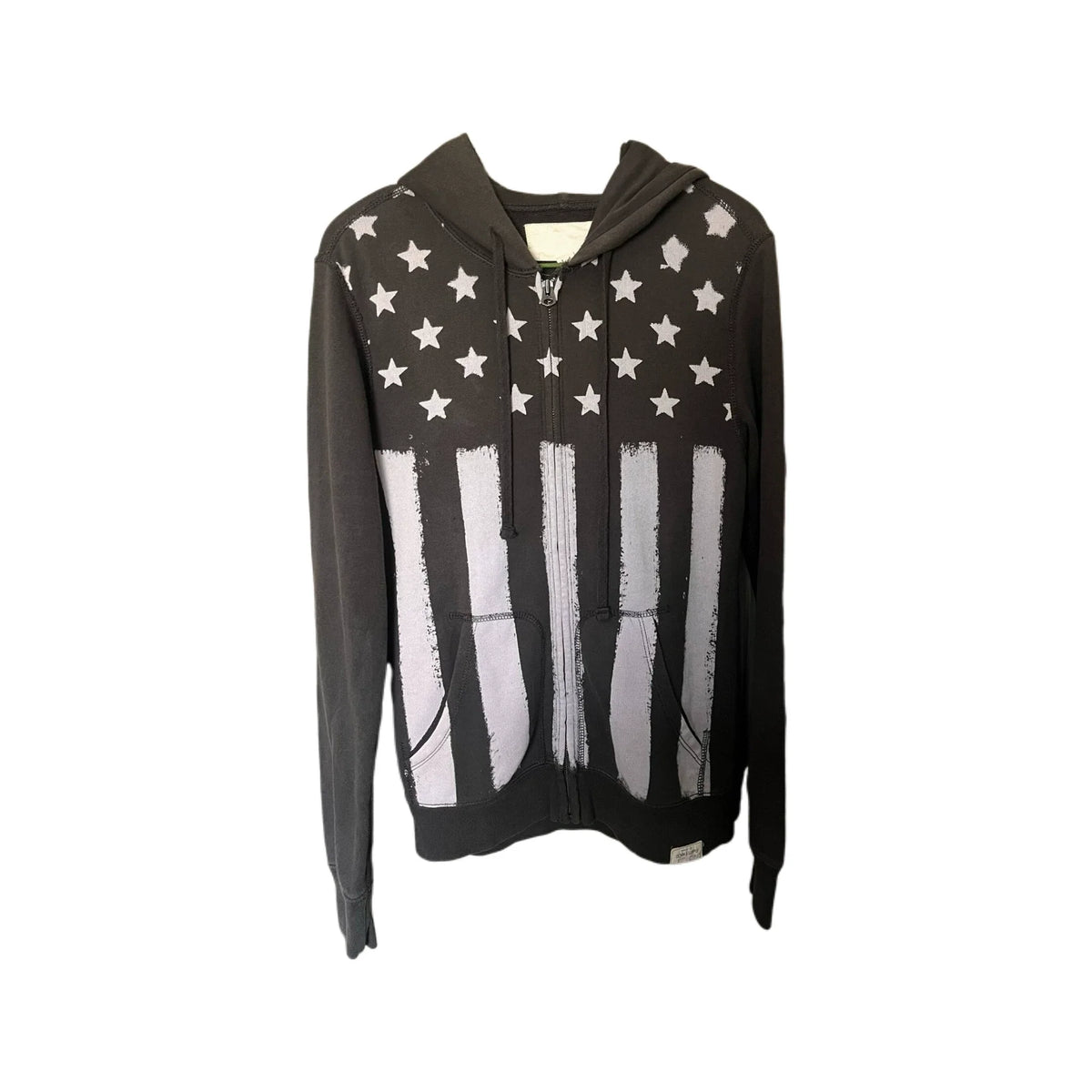 VINTAGE FLAG HOODIE JACKET