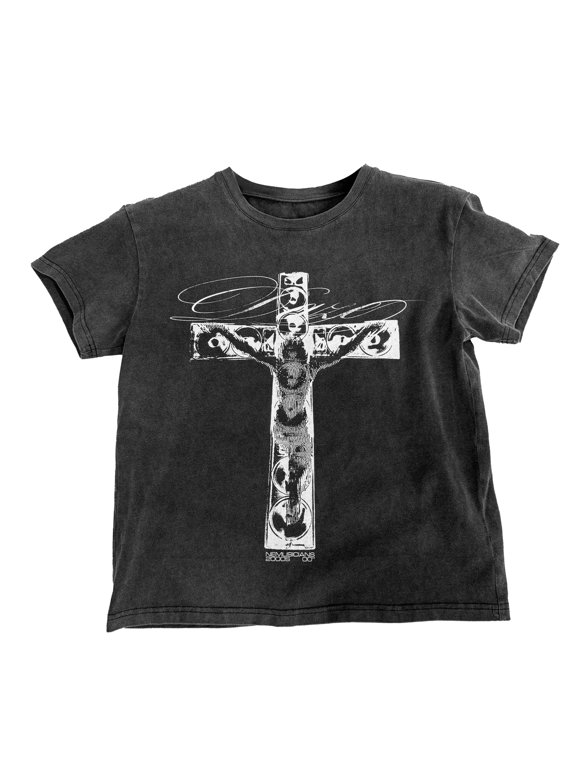 DISTRESSED RHYTHM PRINT TEE