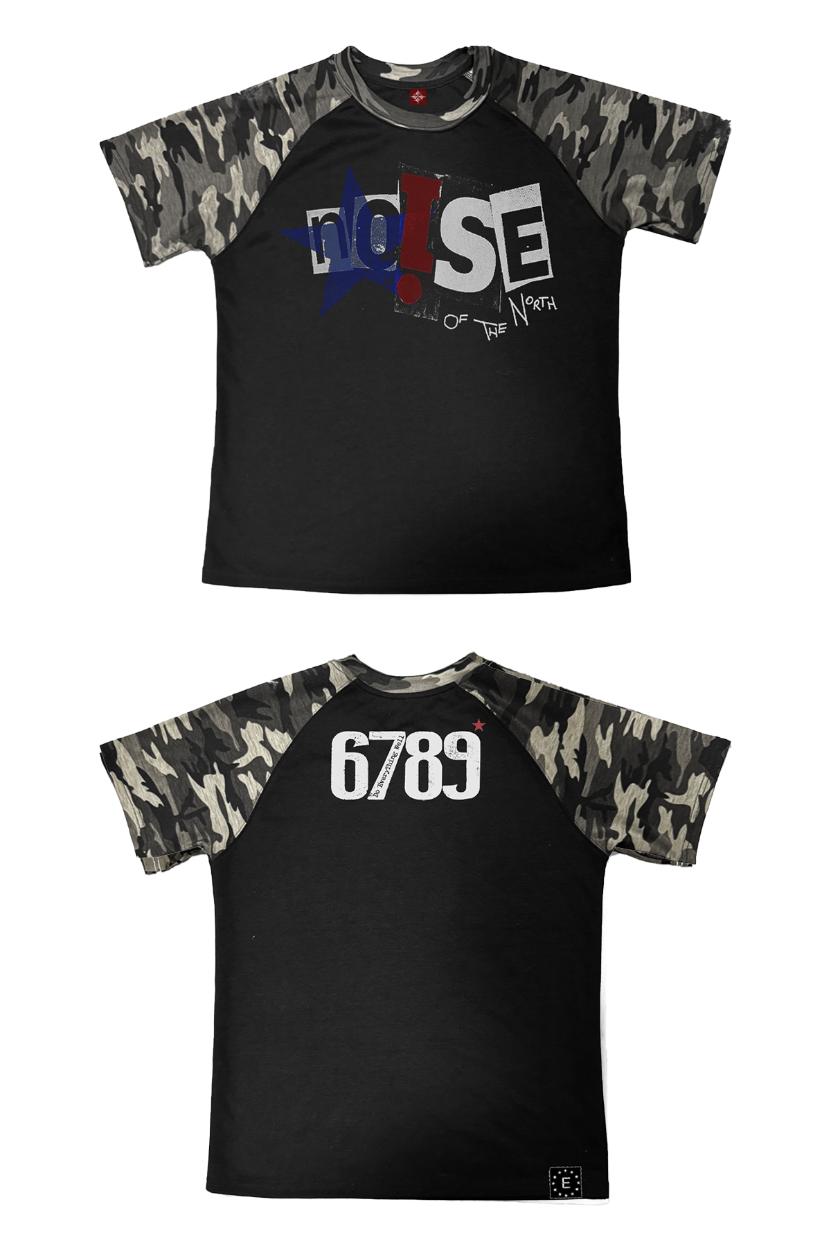 REBELLION CAMOUFLAGE TEE