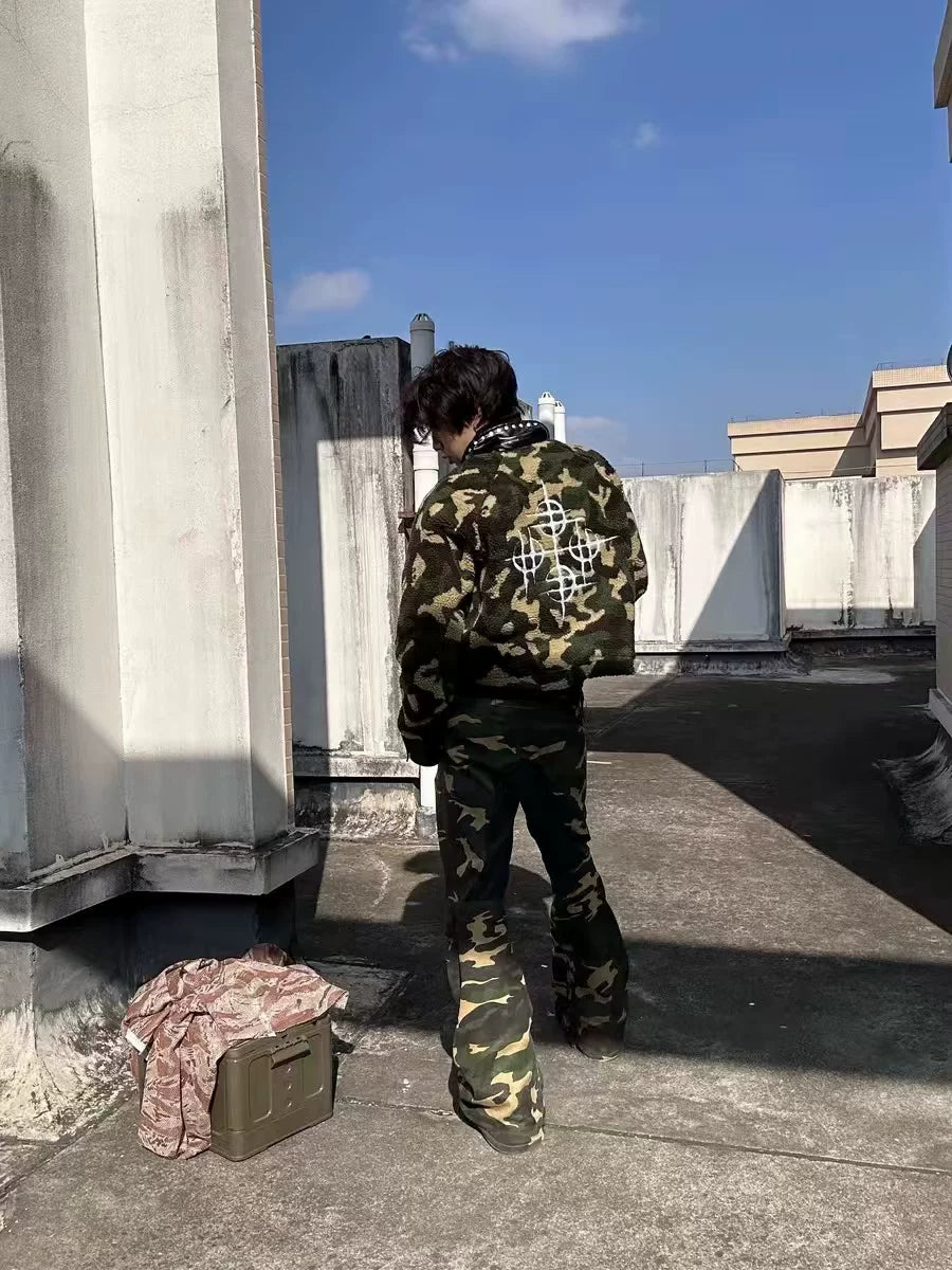 CAMOUFLAGE QUILTED JACKET
