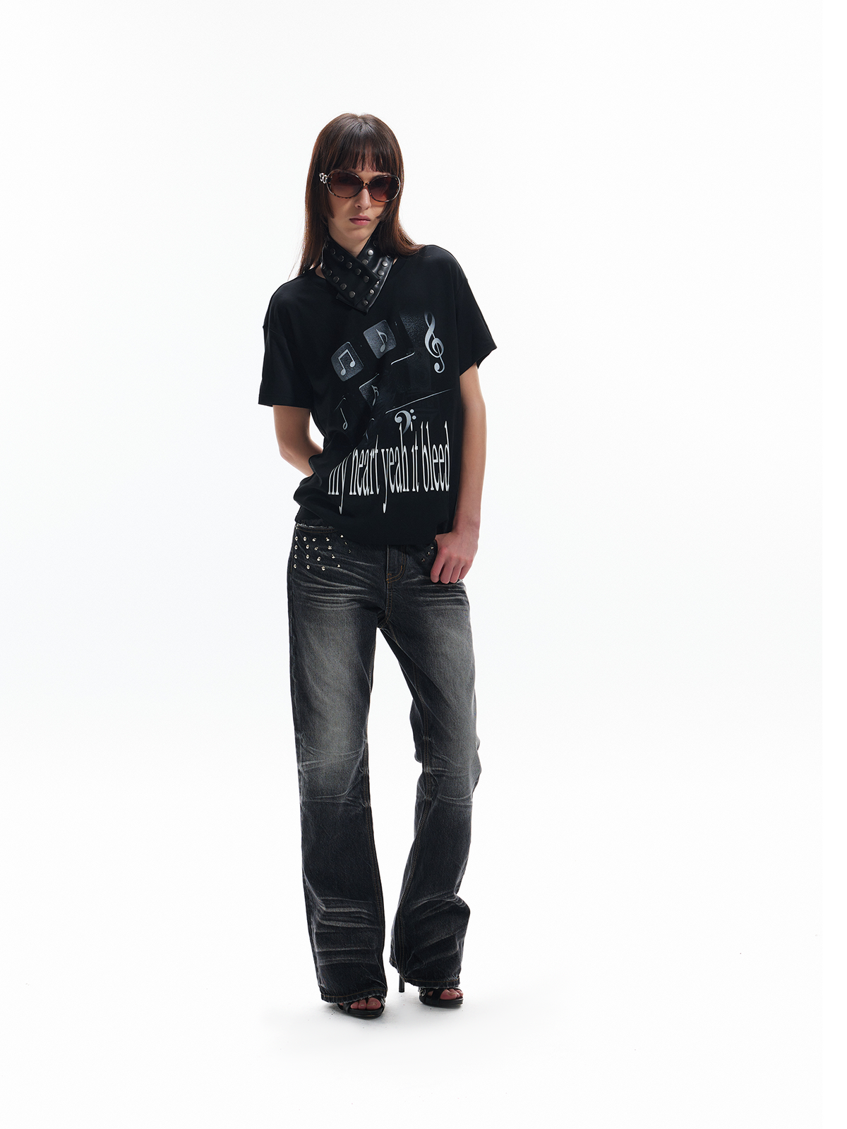 EMOTION LOGO PRINT STREETWEAR T-SHIRT