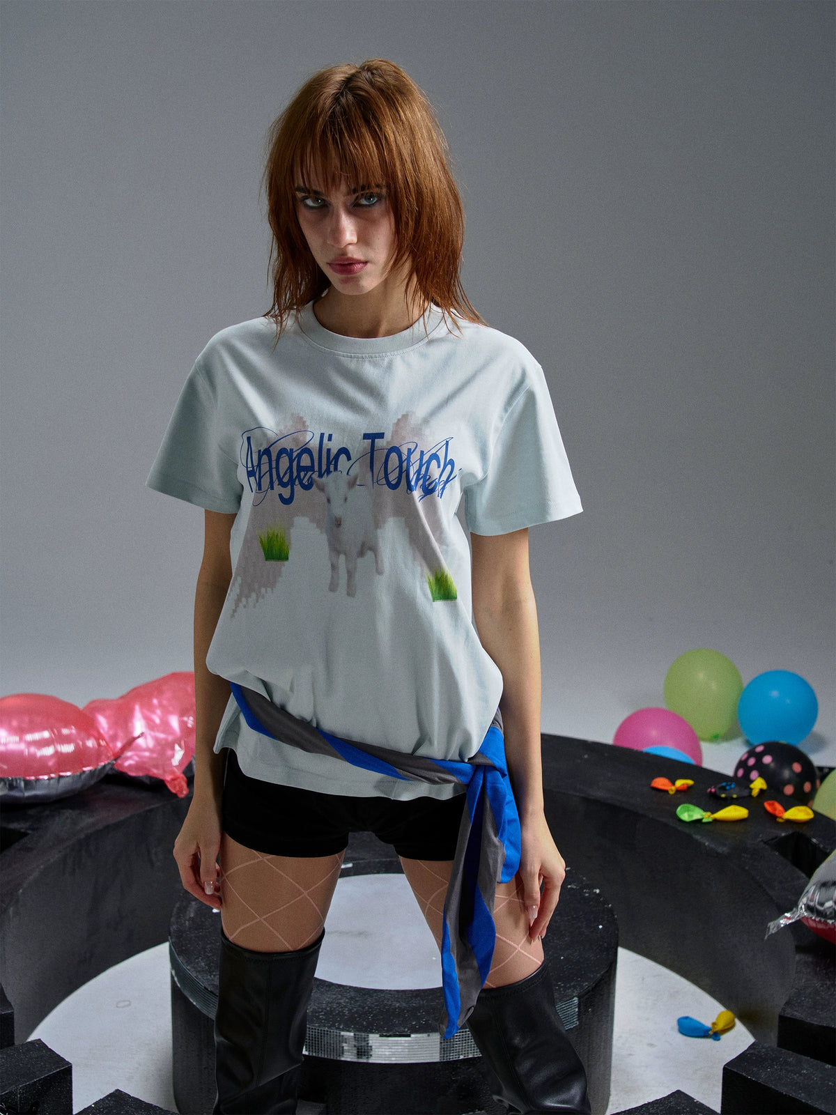ANGEL LAMB ASIAN CASUAL T-SHIRT