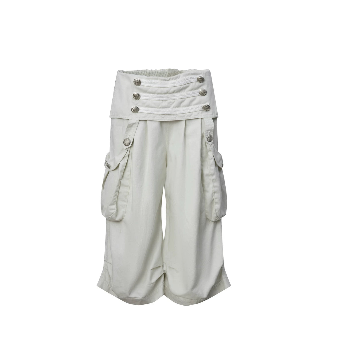 RETRO LOW WAIST CROPPED PANTS