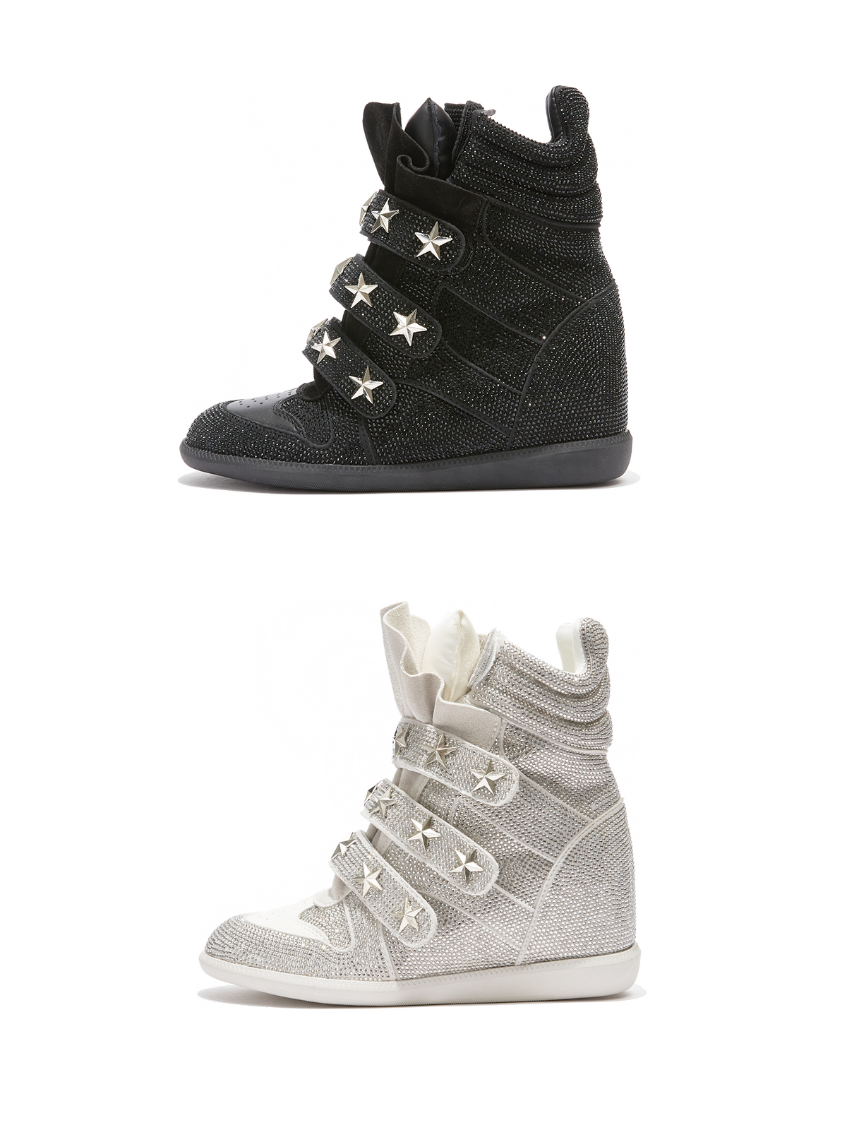 RETRO FLASH DIAMOND SNEAKERS