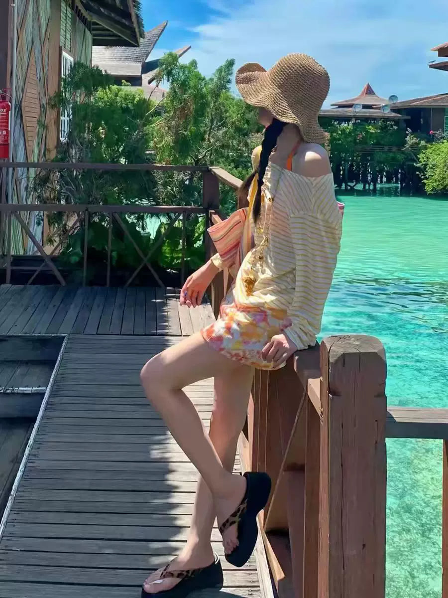 CHIC SWIMWEAR SETS AND COVER-UPS