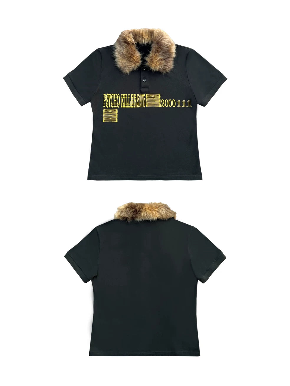 PSYCHOKILLER POLO SHIRT WITH COLLAR