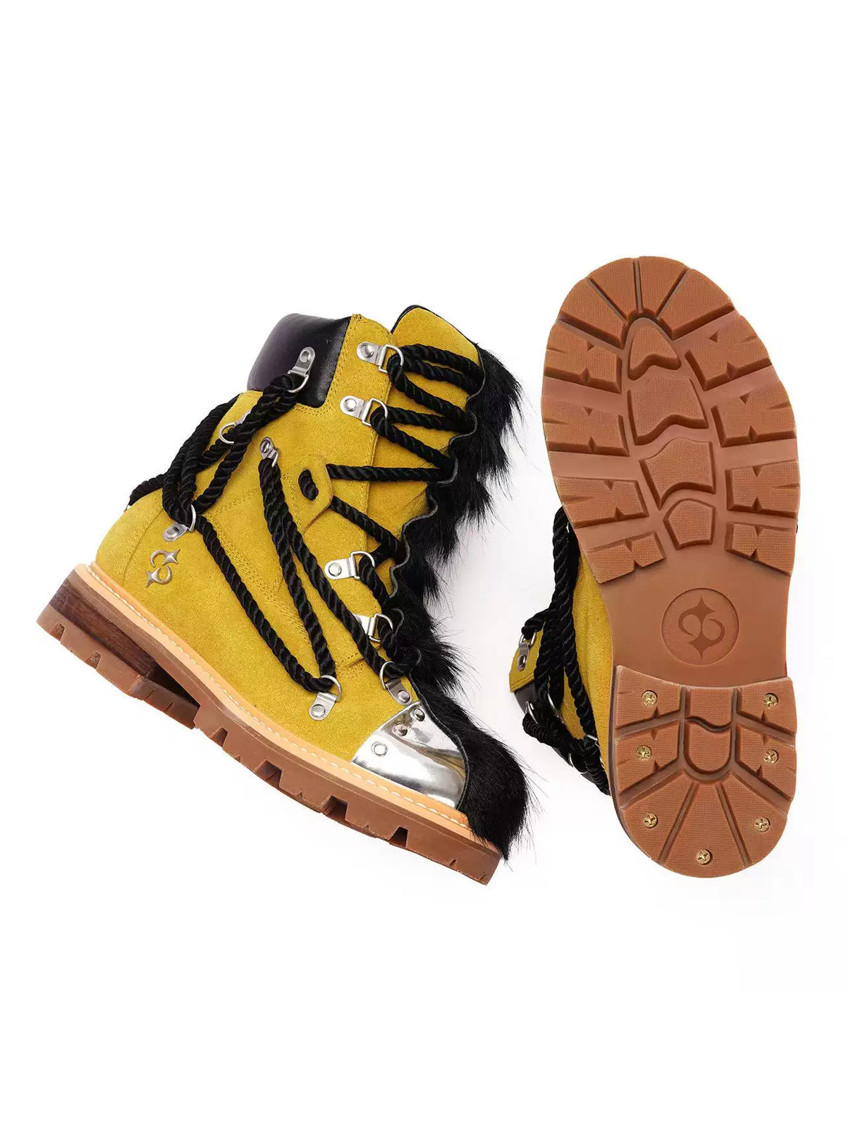 TRENDY HIGH TOP LACE-UP BOOTS