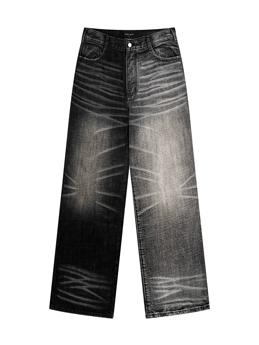 YIN YANG CAT WHISKERS JEANS