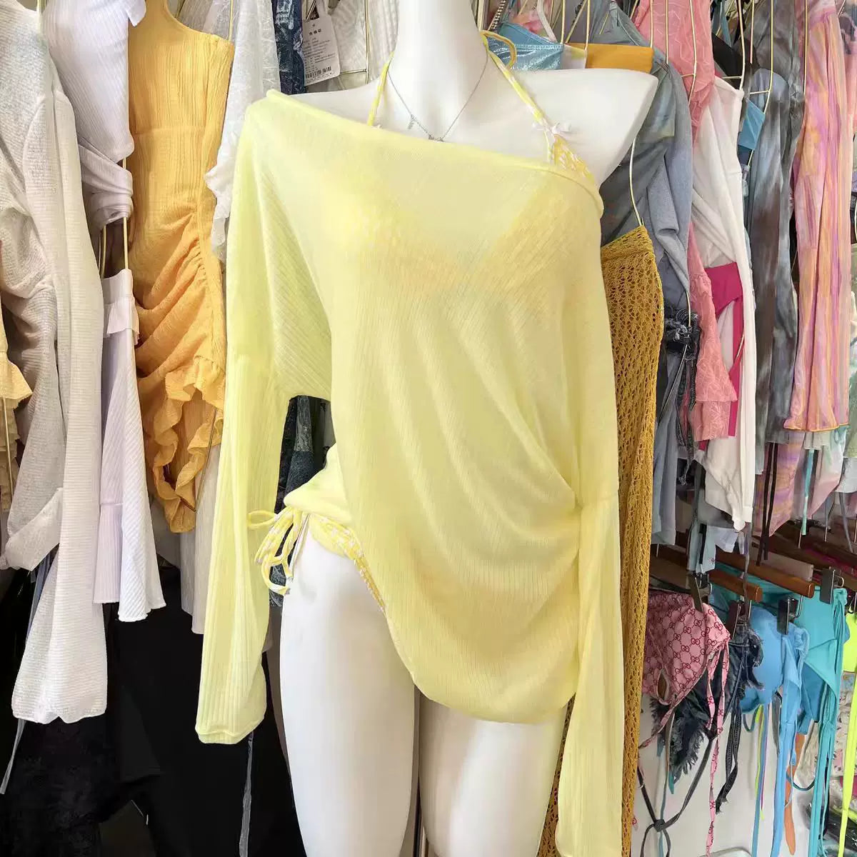 THAI-STYLE BIKINI SHORTS SET