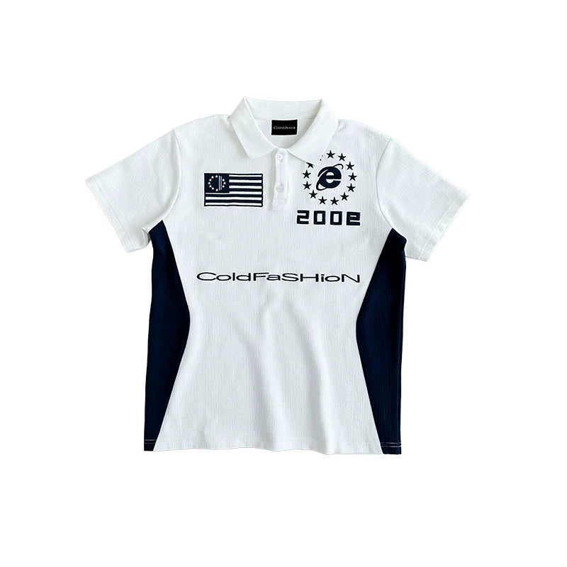 EMBROIDERED STREET POLO SHIRT