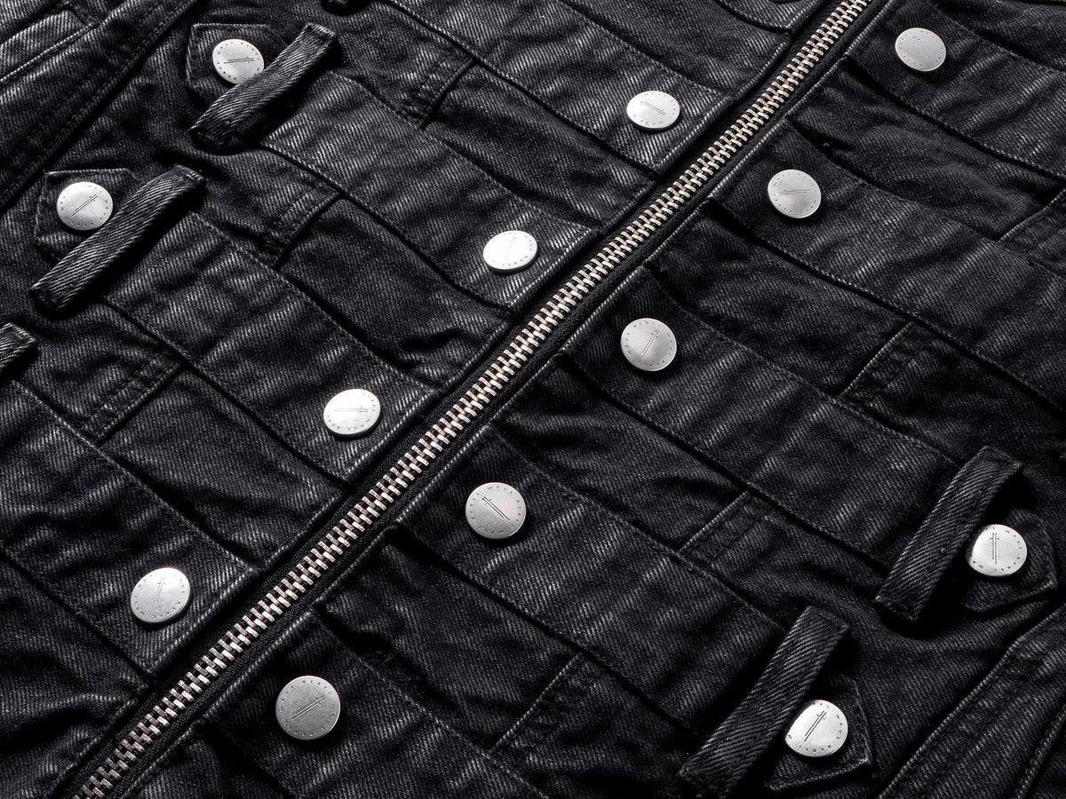 DESTRUCTED DENIM JACKET