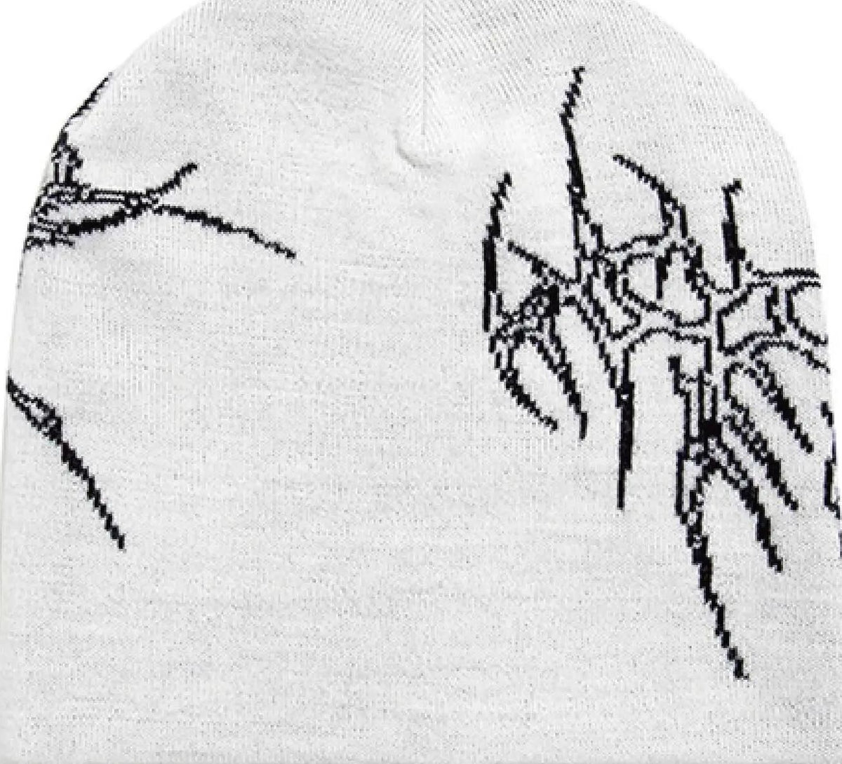 ORGANIC BONE PRINT KNIT HAT