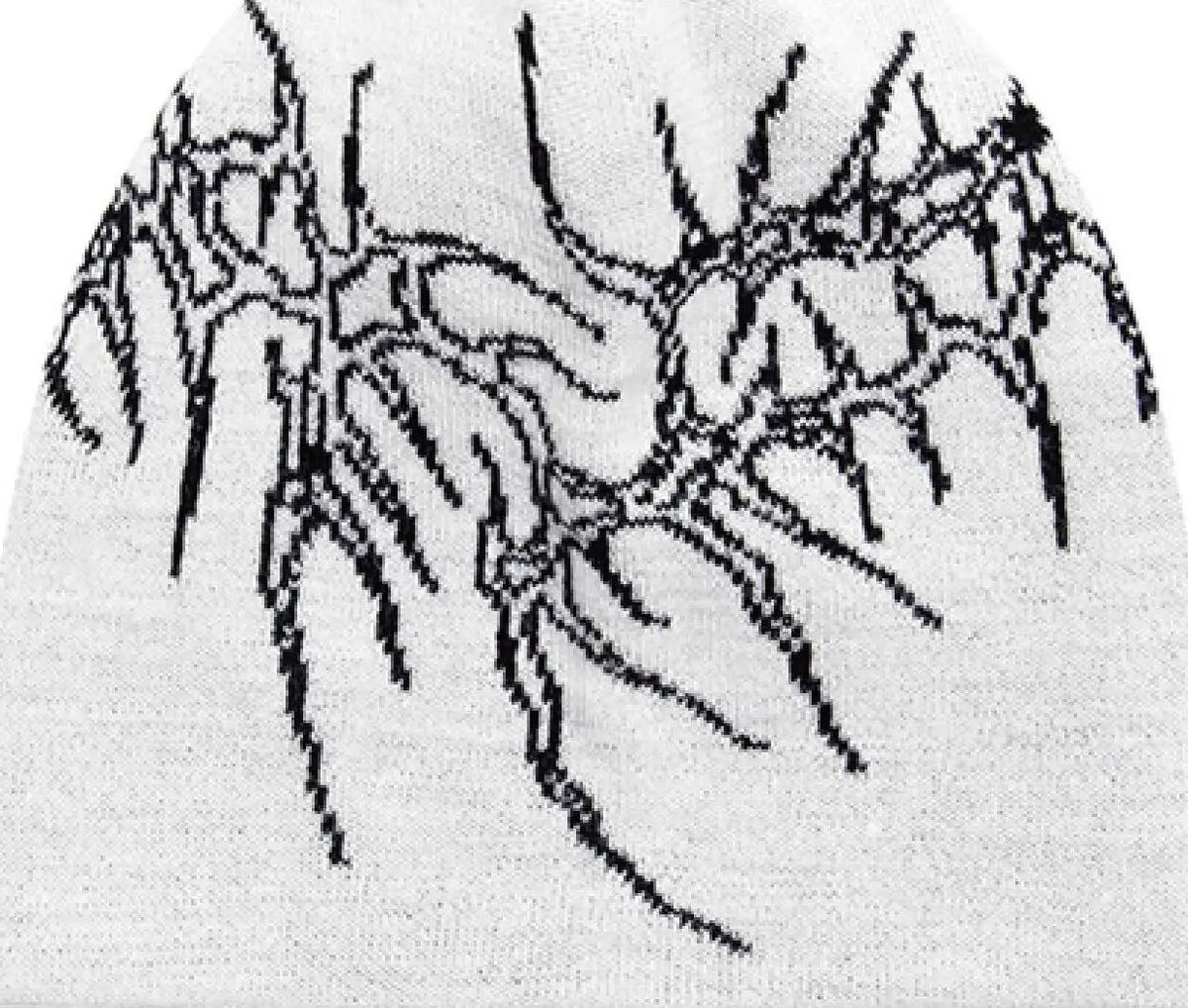 ORGANIC BONE PRINT KNIT HAT