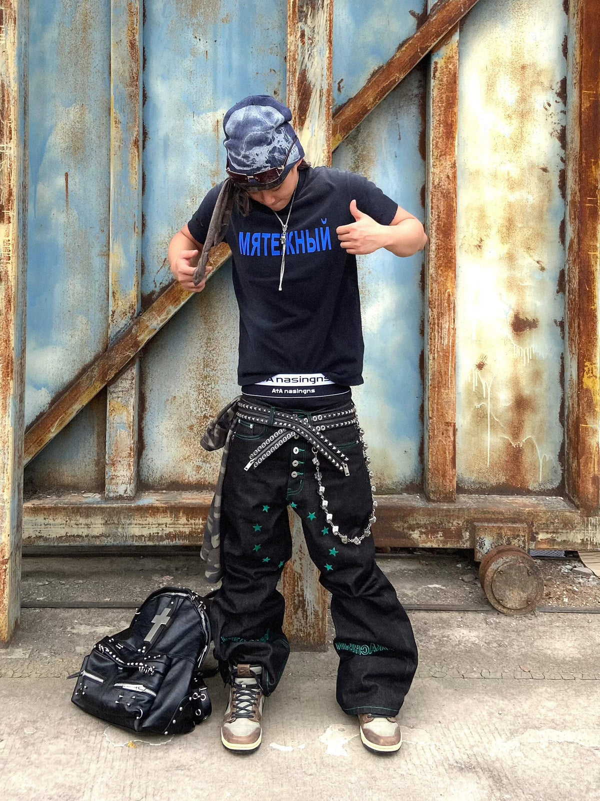 WASHED RUSSIAN DYE TEE