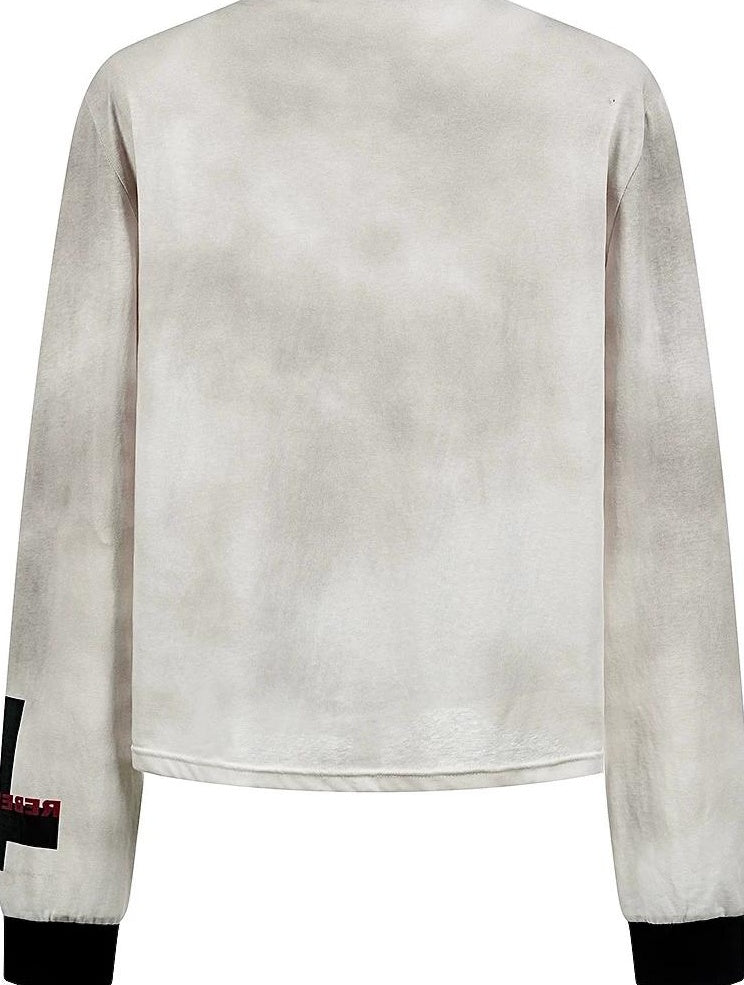 PRINTED SLEEVE LENGTH TEE