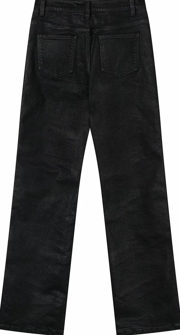 MULTI-ZIPPER SLIM FIT PANTS
