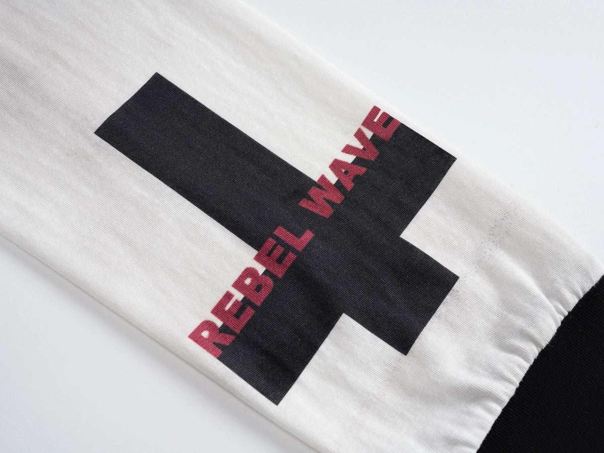 PRINTED SLEEVE LENGTH TEE