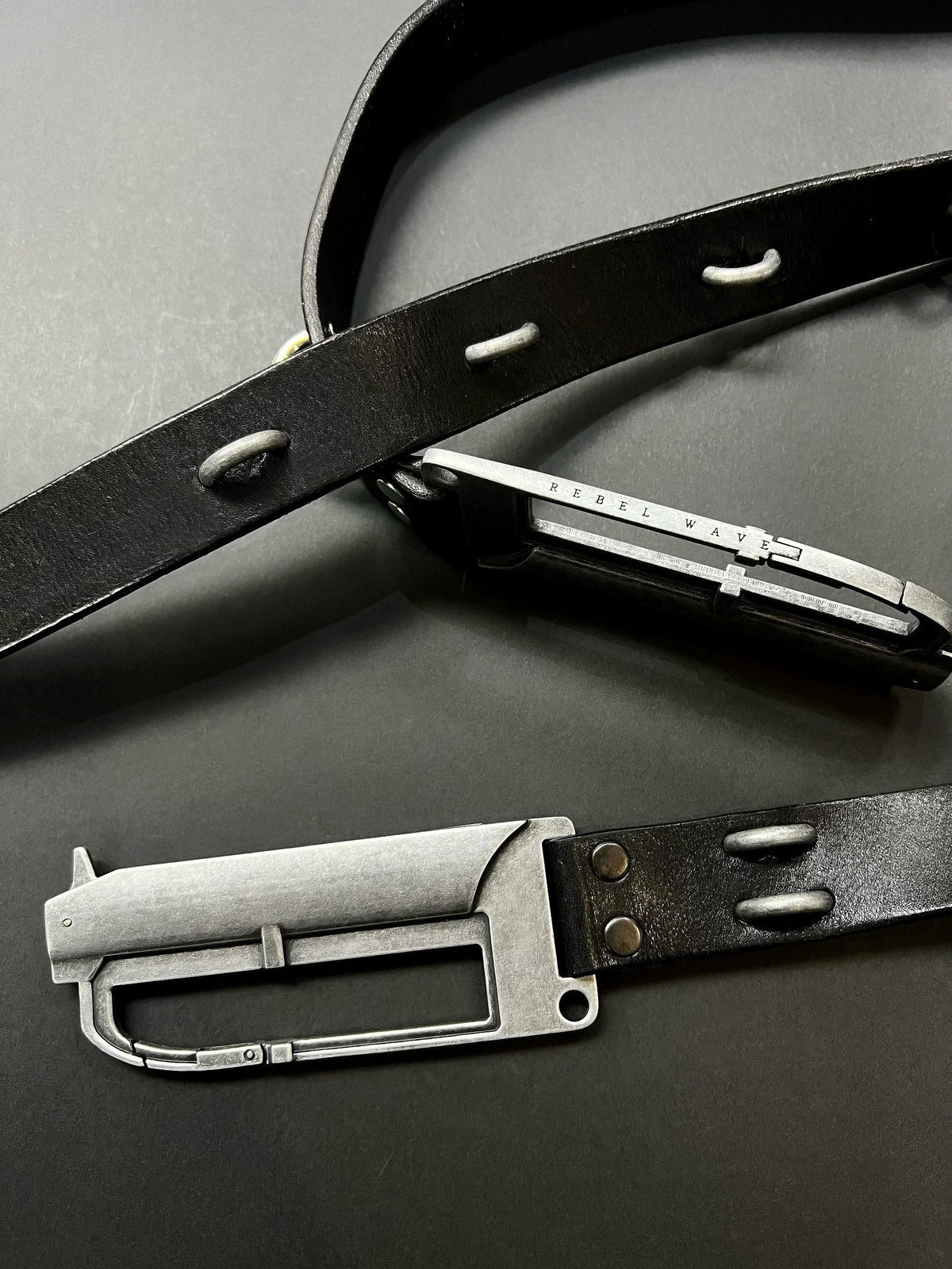 LEATHER SABER BELT