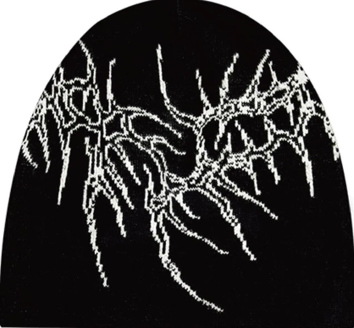 ORGANIC BONE PRINT KNIT HAT
