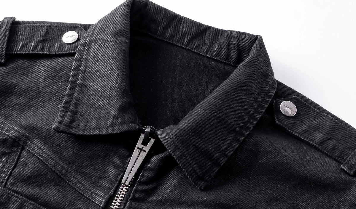DESTRUCTED DENIM JACKET