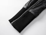 HOODED COTTON JACKET WITH DETACHABLE COLLAR