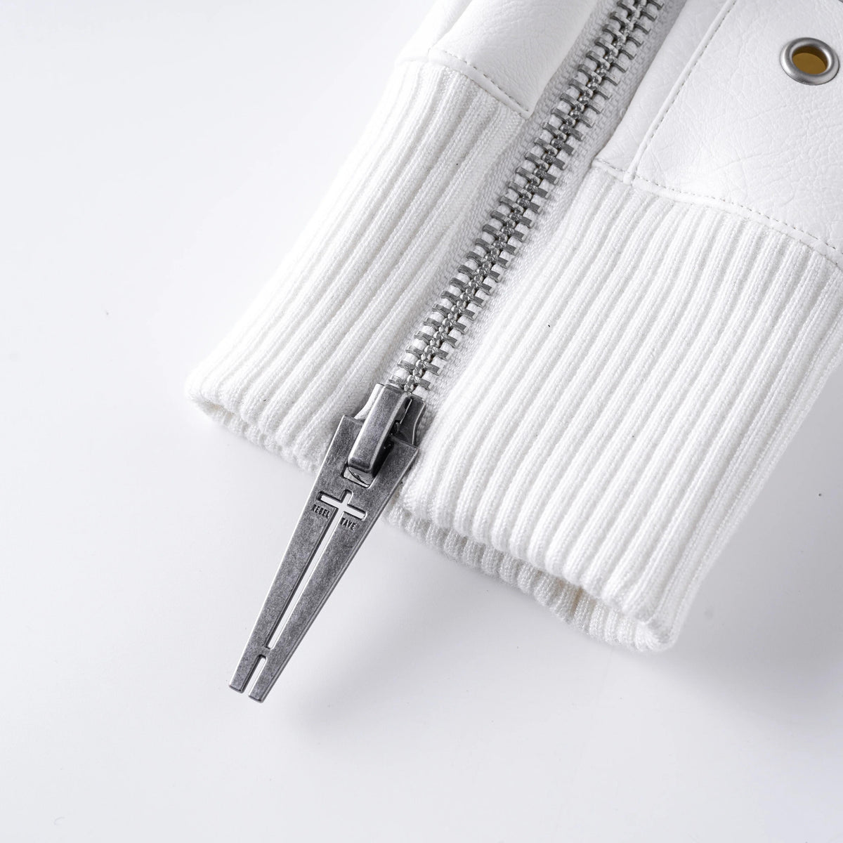 LAYERED DOUBLE ZIPPER GLOVES