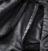 PATCHWORK LEATHER FUR JACKET