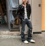 DESTRUCTED DENIM JACKET