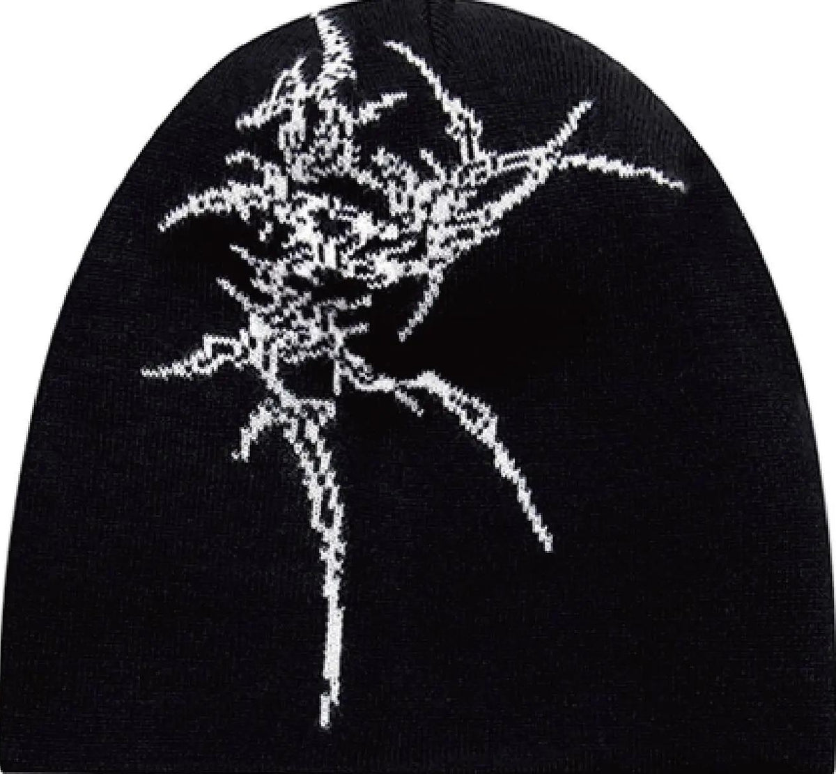 ORGANIC BONE PRINT KNIT HAT