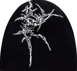 ORGANIC BONE PRINT KNIT HAT