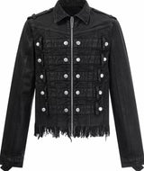 DESTRUCTED DENIM JACKET