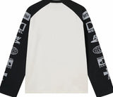 WAVE PORTRAIT PRINT LONG SLEEVE TEE
