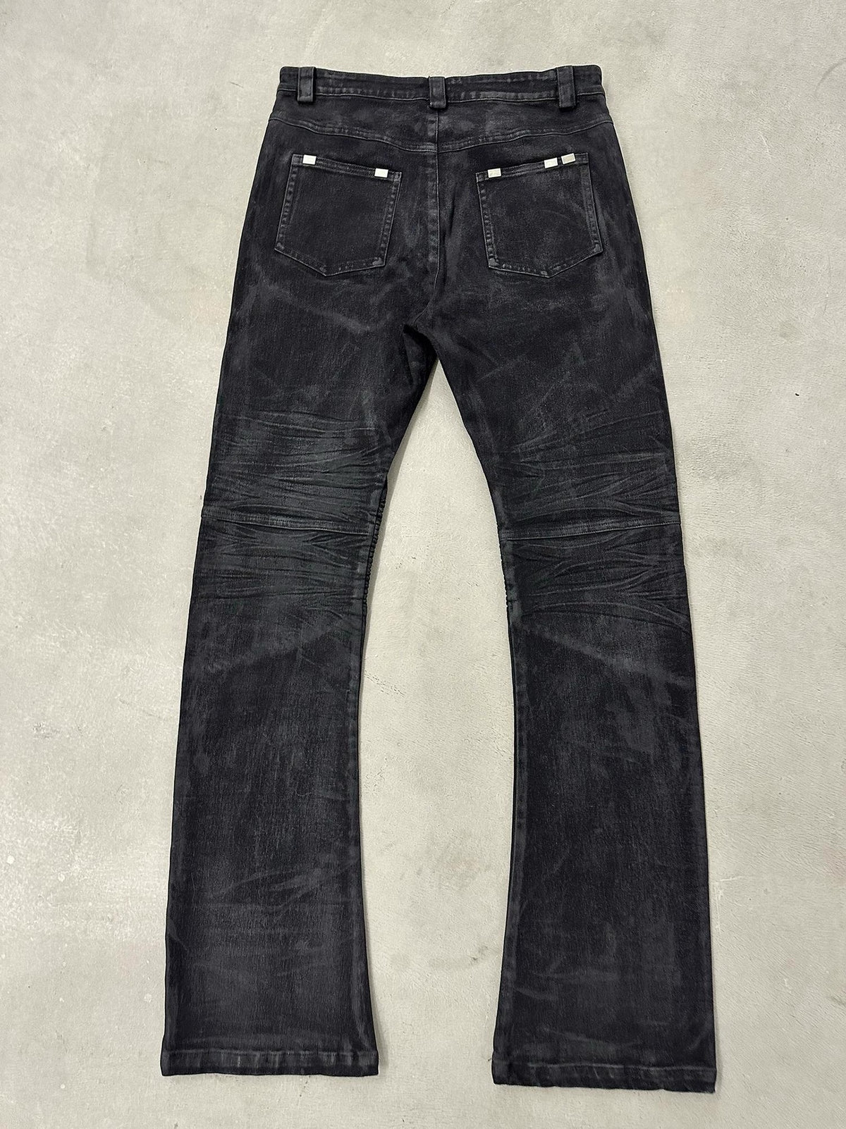 CUBIC RIPPLE WAX PANTS