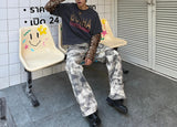 LEOPARD PRINT LONG SLEEVE TEE