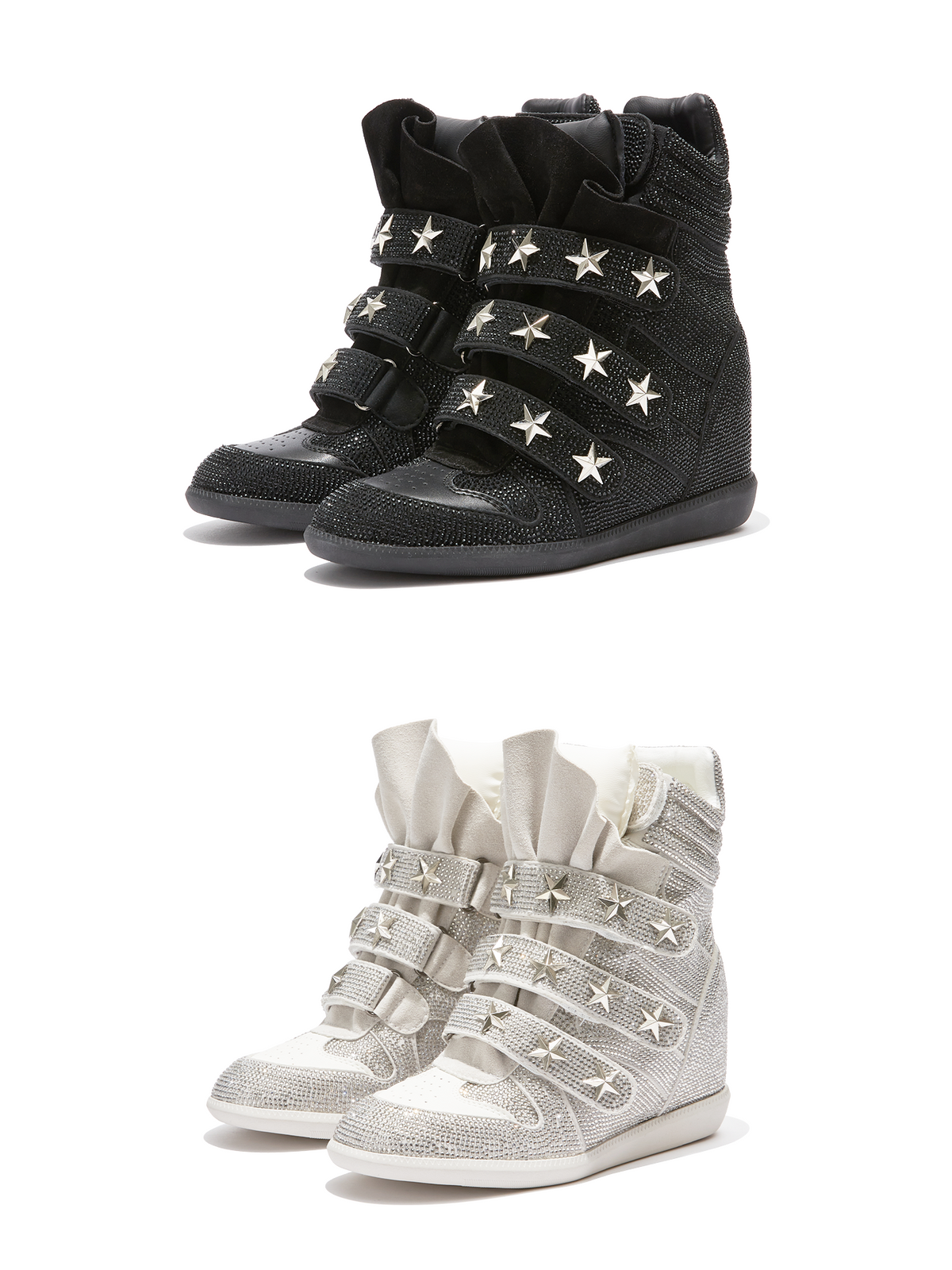 RETRO FLASH DIAMOND SNEAKERS