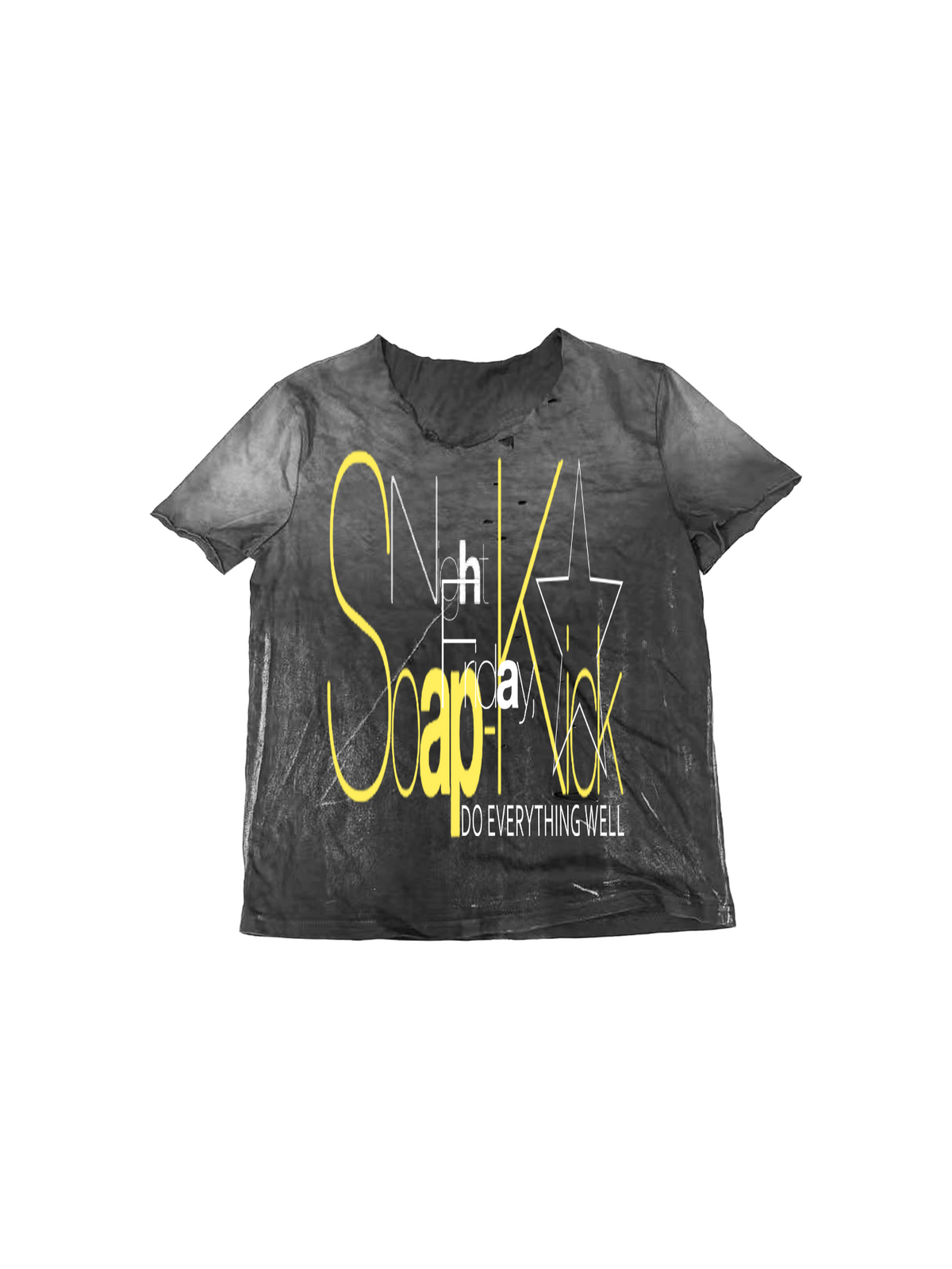 RETRO VANDAL PRINT T-SHIRT